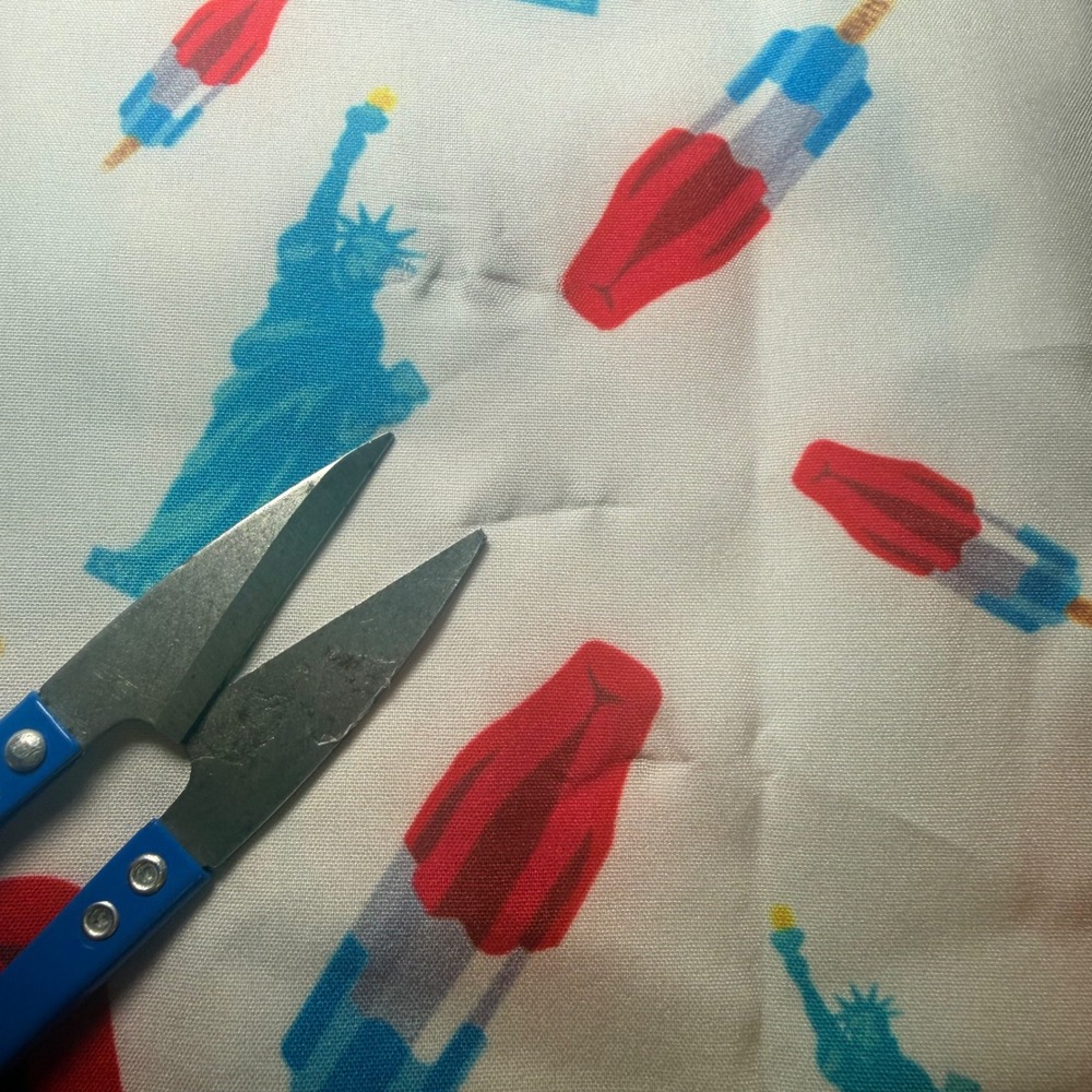 RSVLTS Statue of Liberty Rocket Popsicle Shirt Mens Small Patriotic Short Sleeve - Picture 9 of 11